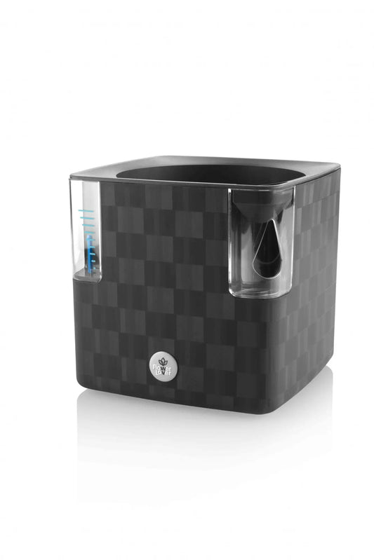 Plastkon Cobble smart Pflanzgefäß Anthrazit, 15x15x14 cm PLASTKON