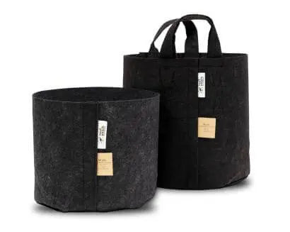 Root Pouch Black Textil Blumentopf 29x36 cm - 22 l Root pouch