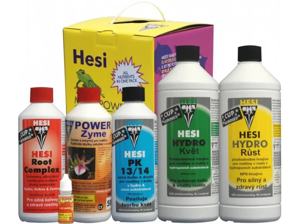 Hesi Starterbox Hydro 3.51 l, Düngemittel-Kit Hesi