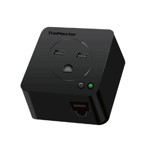 Trolmaster 240V Humidity Device Station (DSH-2E) - mit Adapter (CZ/EU Endstück) Trolmaster