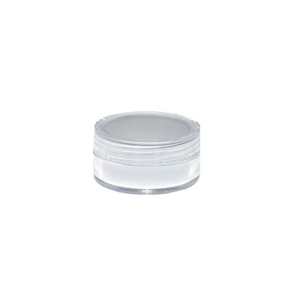 Plastikdose mit weissem Silikoneinsatz 10 ml Headshop