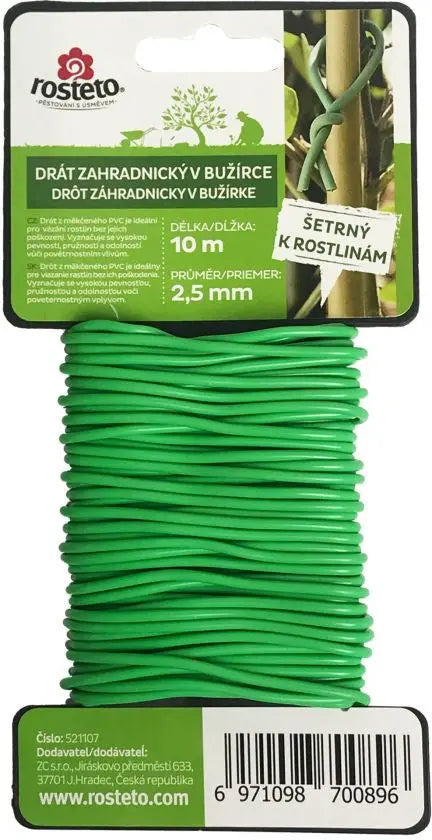 Tie wire PVC soft, 2.5mm x 10m Ostatní