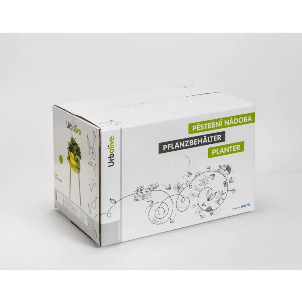 Plastia Urbalive niedrig wachsender Behälter beige Urbalive