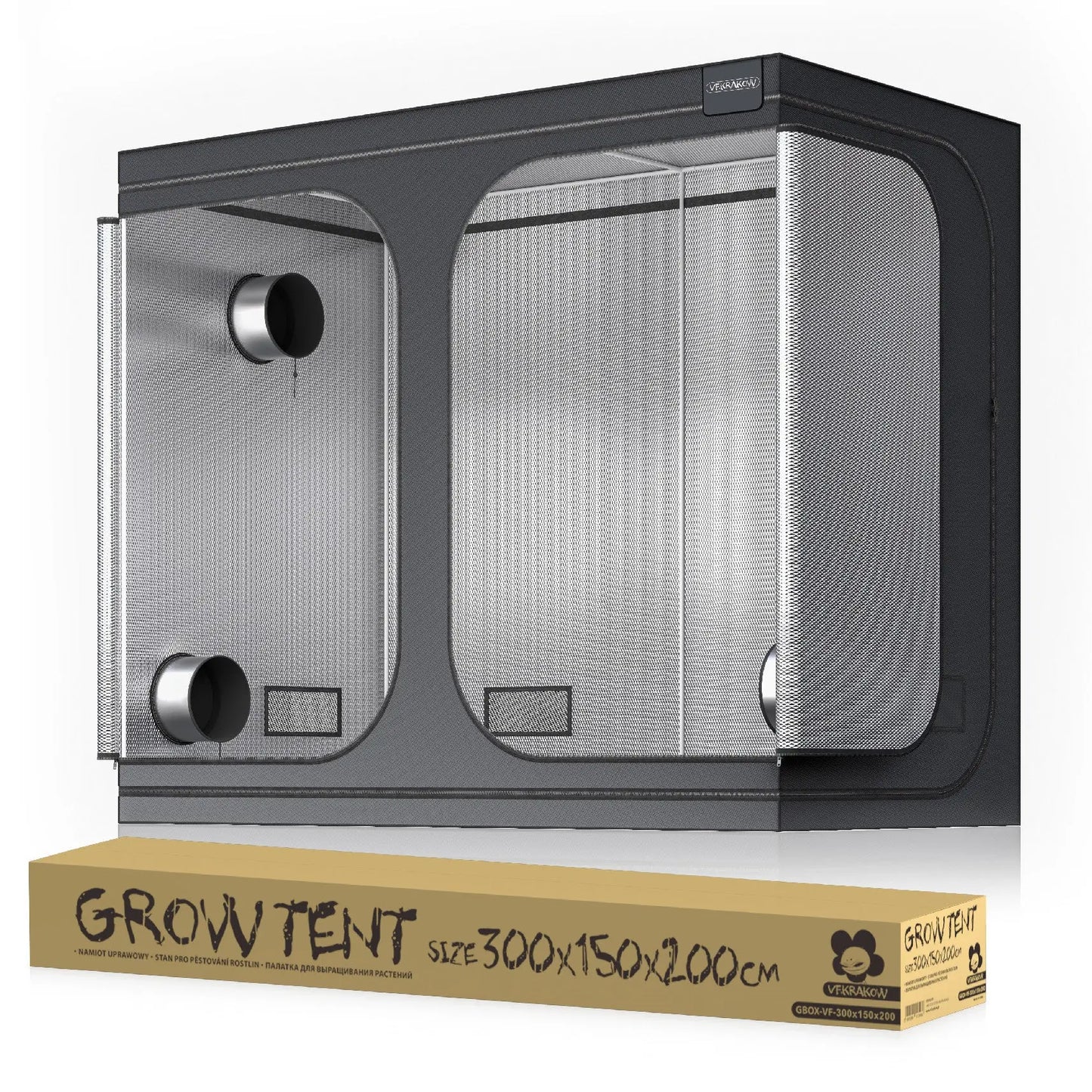 VF Anbauzelt 300 l, 300x150x200 cm VF