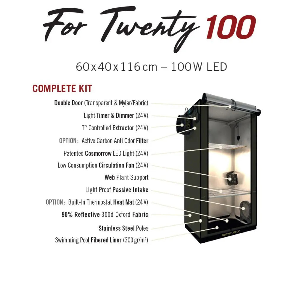 Secret Jardin FS100 For Twenty 60x40x116 cm Secret Jardin