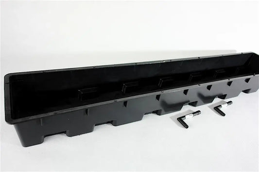 Libra Behälter 103x18x10 cm mit 2x L Abfluss Growmarket