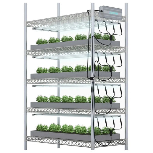 GENT G-LED Microgreens Dimmer Rack Complete 400W GENT