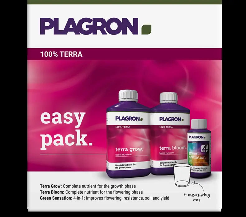 Plagron Easy Pack Terra, Düngemittel-Kit Plagron
