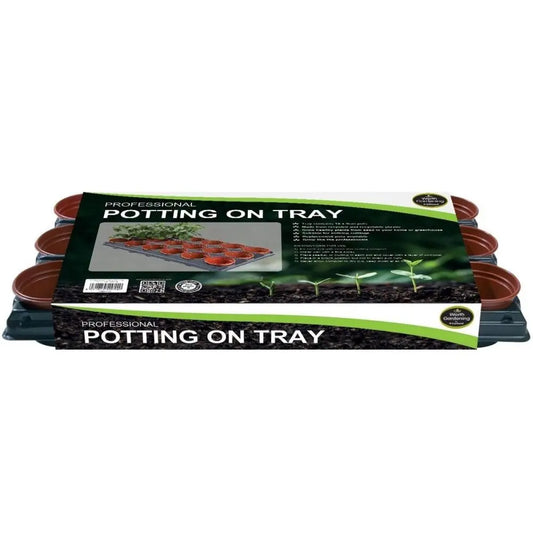 Garland Pflanzteller mit Töpfen Professional Growing Tray 18, 56x31.5x7 cm Garland