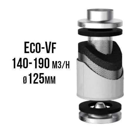 VF ECO Aktivkohlefilter 140-190 m3/Std., 125 mm VF ECO