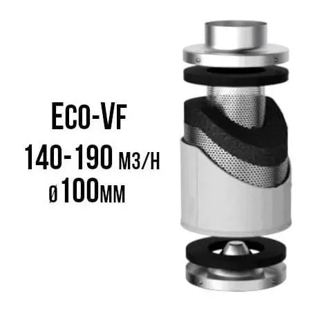 VF ECO Aktivkohlefilter 140-190 m3/Std., 100 mm VF ECO