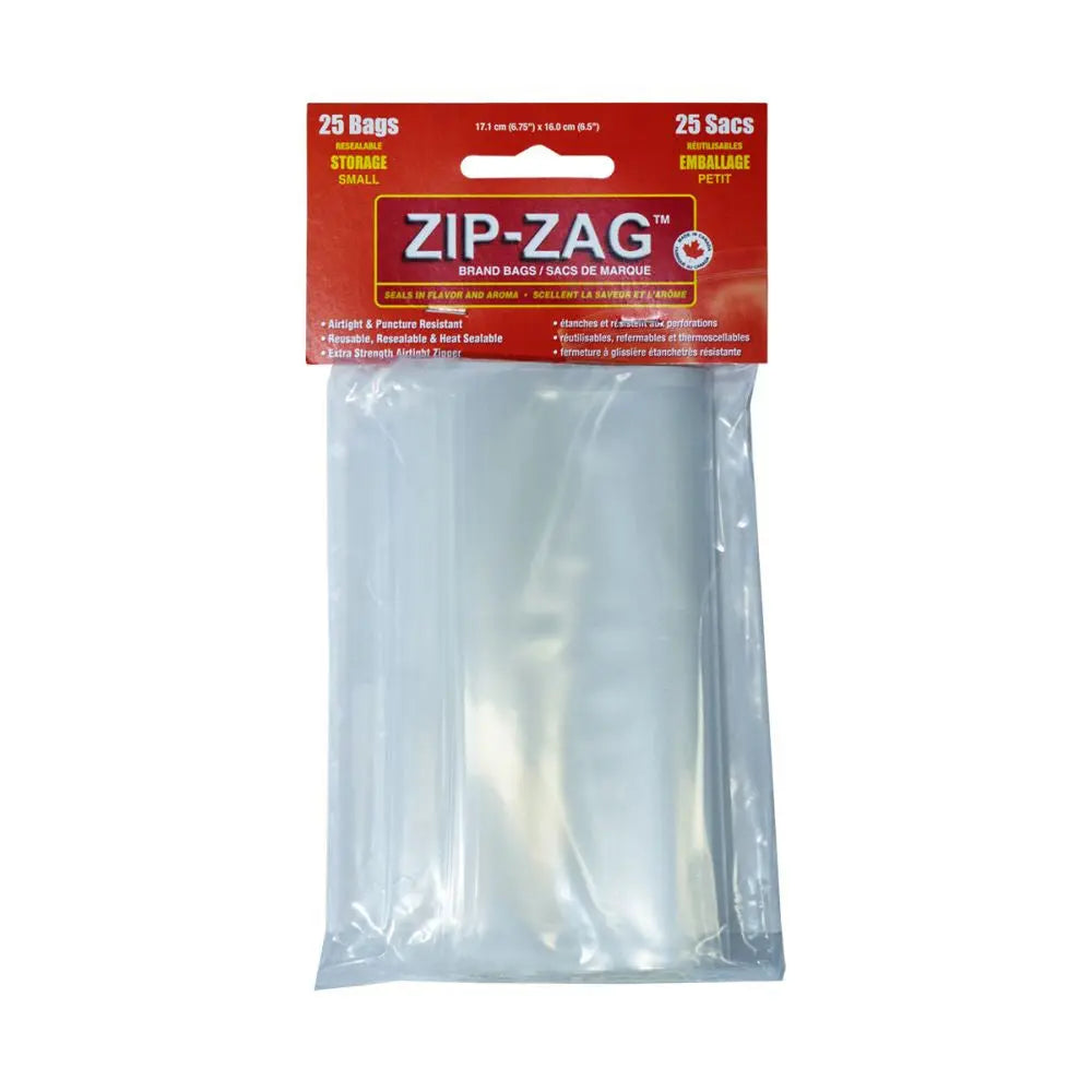 Zip-Zag bag S 19x16cm 30 g, 25 Stk. Zip-Zag