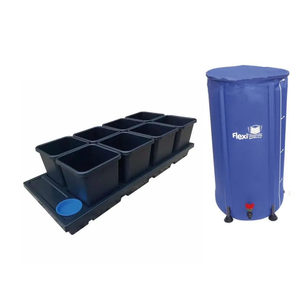 AutoPot Auto8 systém s 15l kv?tiná?i, incl. Flexitank 100 l Autopot