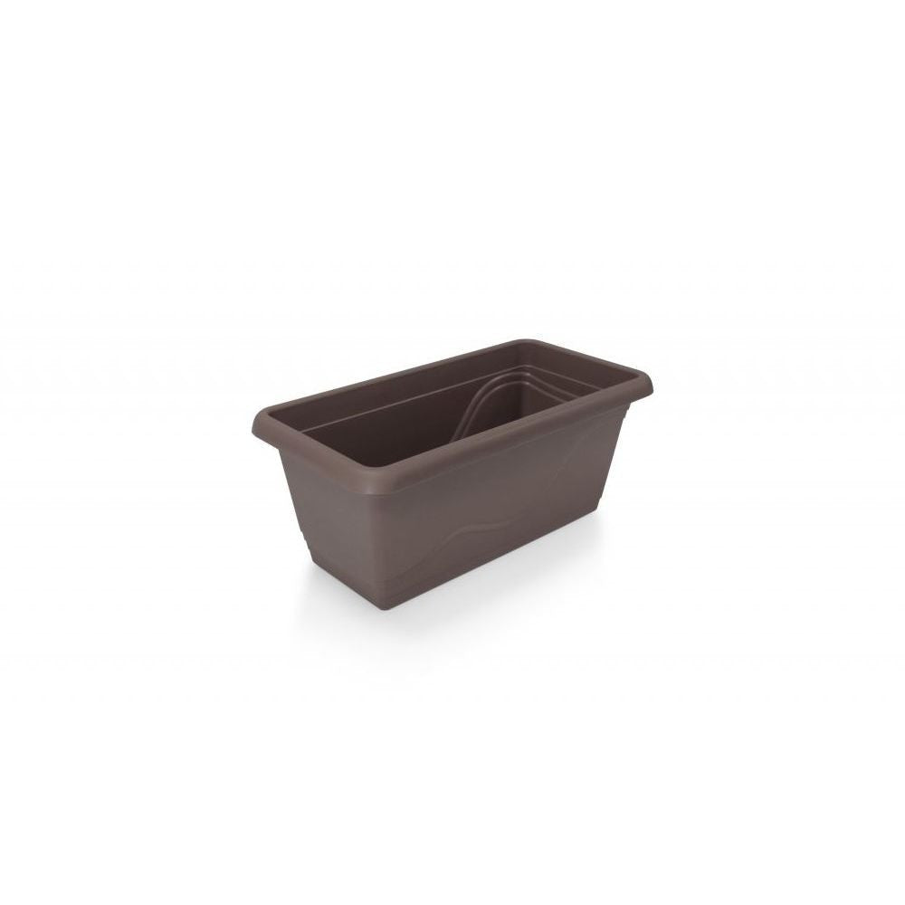 Plastkon Blumenkasten Extra Flor Brown, 40x20.5x17 cm