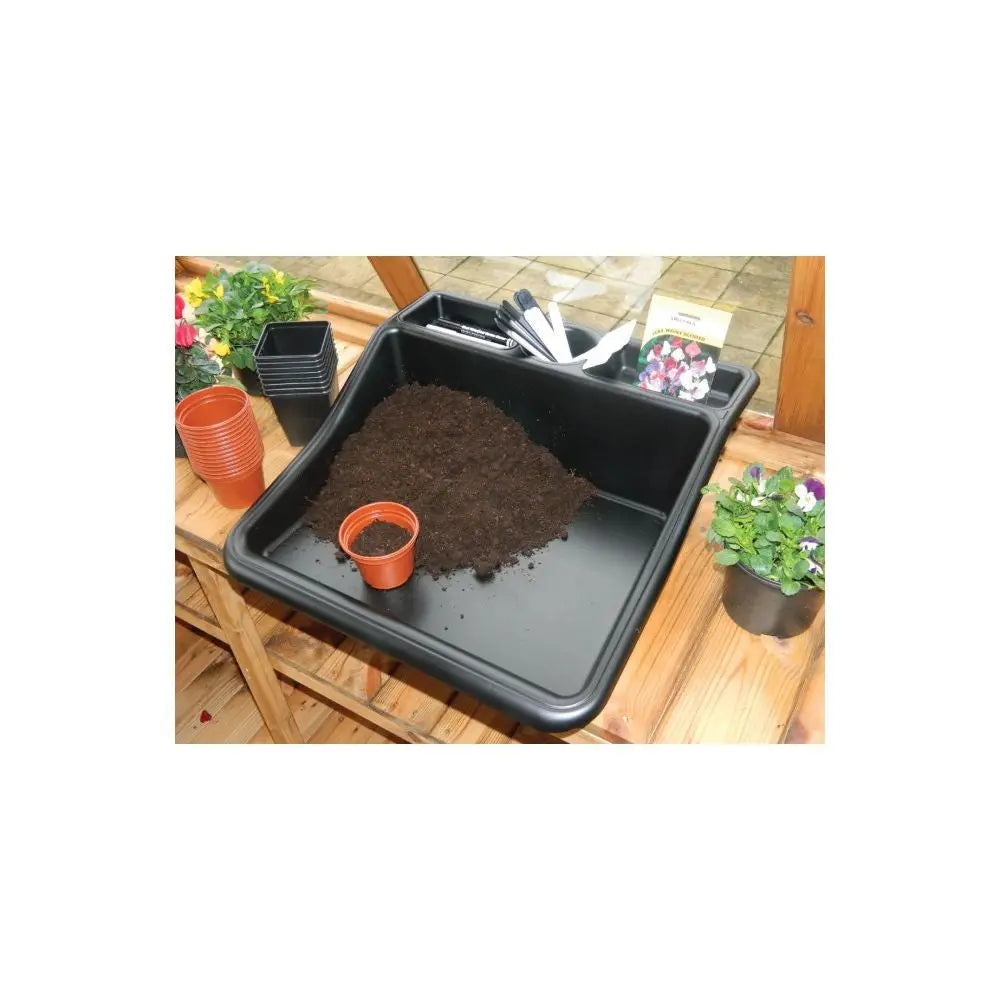 Garland Plastikschale Tidy Tray Black Compact 49x50x15 cm Garland