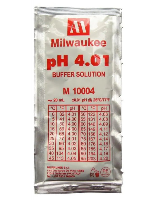 Milwaukee pH 4.01 buffer 20 ml Milwaukee