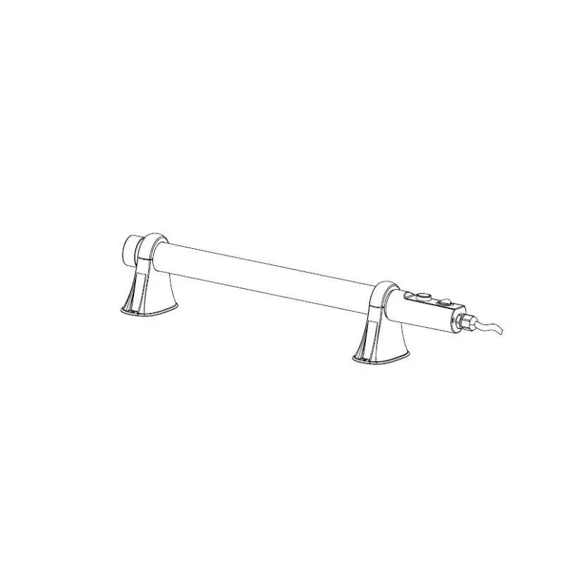 Urban Heater Rohrheizkörper mit Thermostat 1510 mm / 190W URBAN