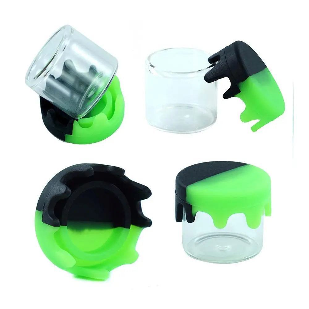 Bongthai Silikon Rosin Glas 6 ml, Silikonhülle BOX 30 Stück Bongthai