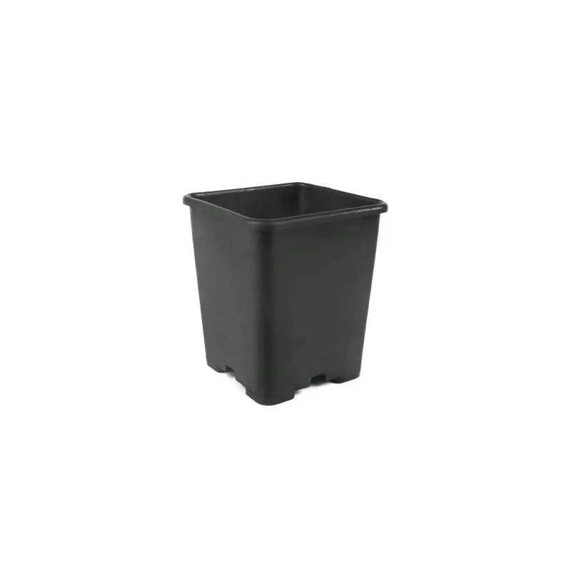 Blumentopf aus Plastik, viereckig 7x7x8 cm - 0.35 l Growmarket