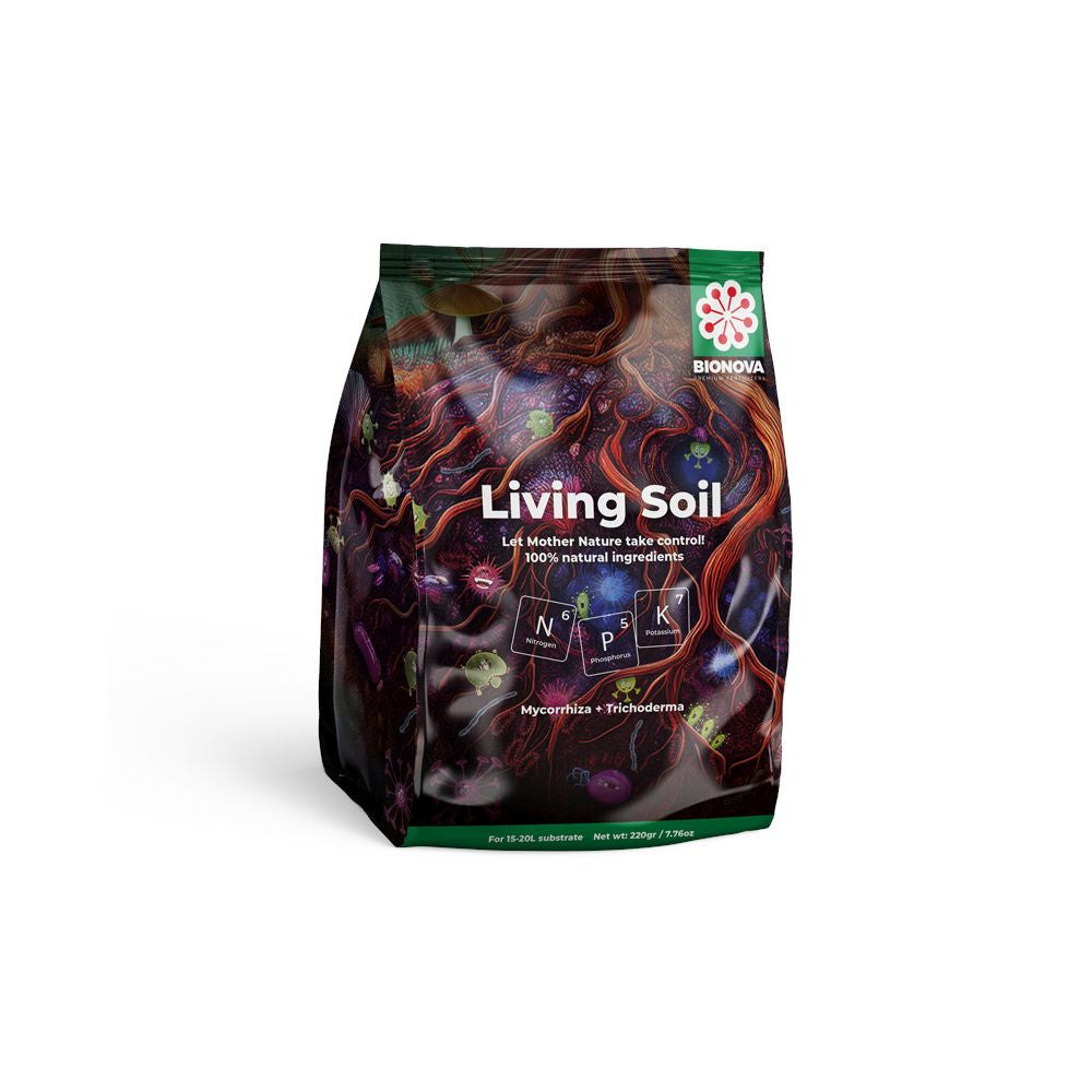 Bionova Living Soil, 220 g - (mehrsprachiges Etikett inkl. DE) BioNova