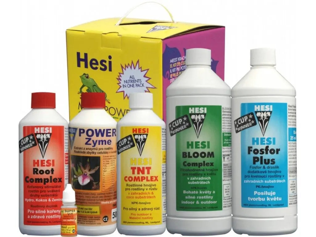 Hesi Starterbox Soil 3.51 l, Düngemittel-Kit Hesi