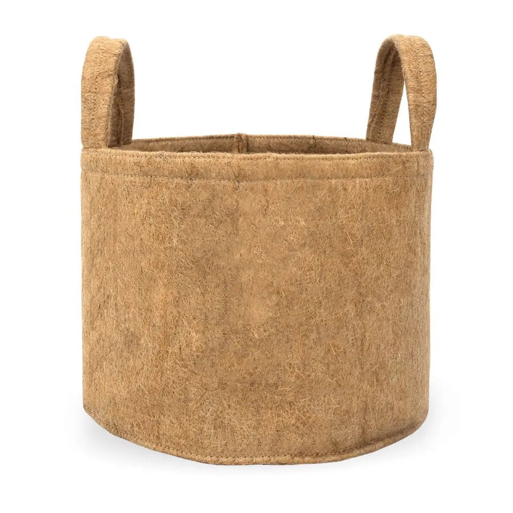 U Gro Jute Round Blumentopf mit Griffen 30x24 cm - 16 l U Gro