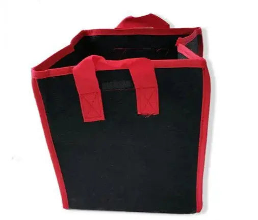 VF quadratischer Textiltopf mit Griffen 19x19x23 cm - 7 l VF