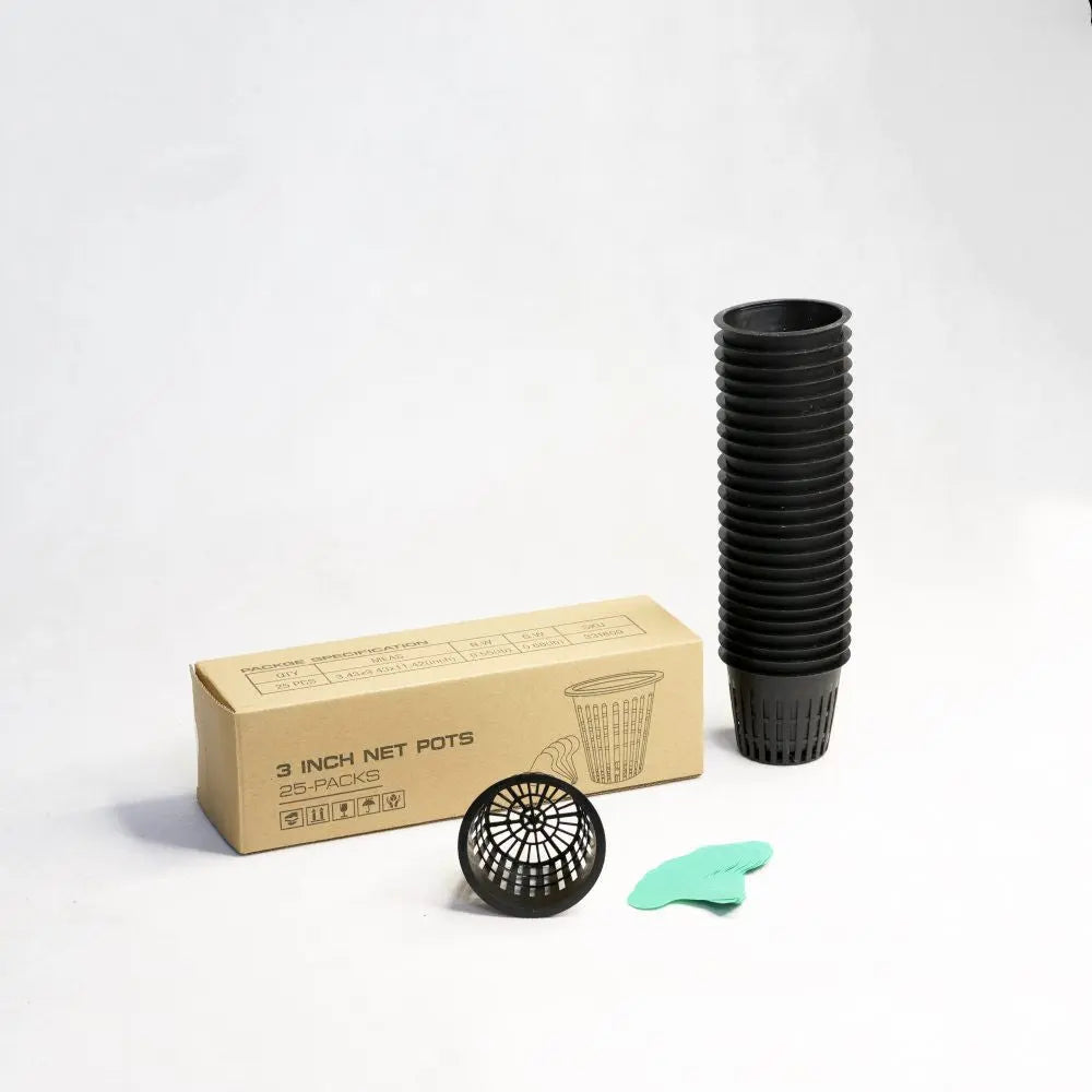 Hydroponische Korb Durchmesser 8 cm (3?), BOX 25 Stück Growmarket