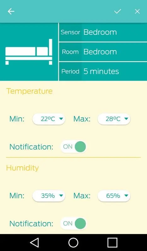 Ibebot Air Comfort BlueTooth Temperature and Humidity Sensor Ibebot
