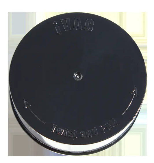 TightVac iVac 60 ml, luftdichtes Gefäß Schwarz TightVac