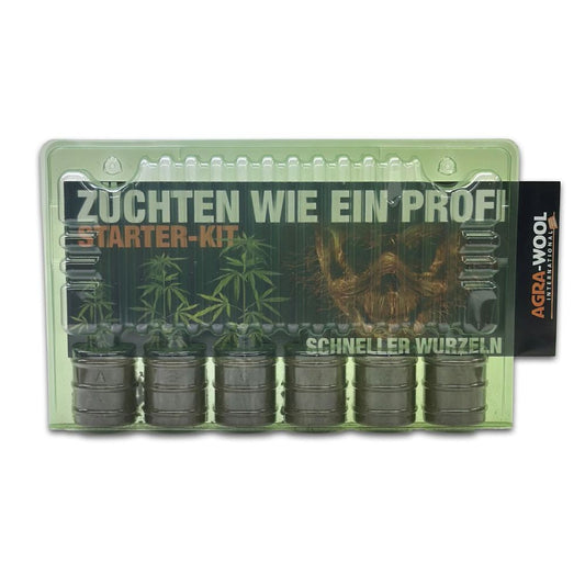 Agra-Wool Speedgrow Plug 38/40 Starter Pack, 6 Stk Agra-Wool