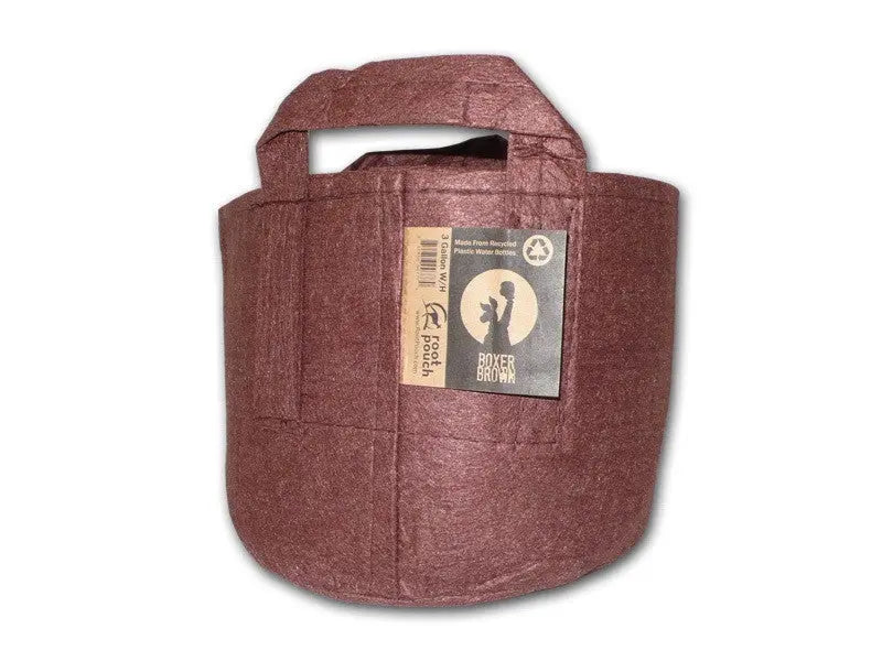 Root Pouch Boxer Brown Textil Blumentopf 35x30 cm - 30 l Root pouch