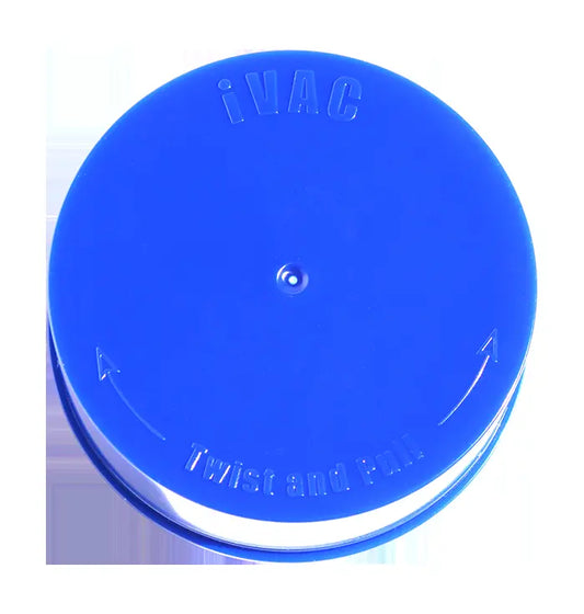 TightVac iVac 60 ml, luftdichtes Glas Blau TightVac