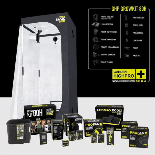 Garden High Pro Grow Kit 80 kompletní set, 80x80x180 cm Garden HighPro