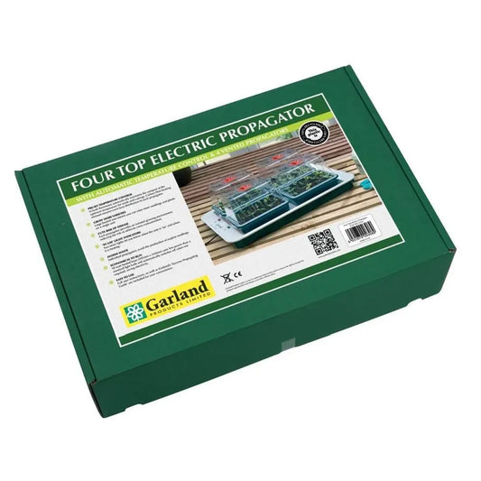 Garland Gewächshaus 4 Top Automatic, Hartplastik, beheizt, 59,5x41x20 cm Garland