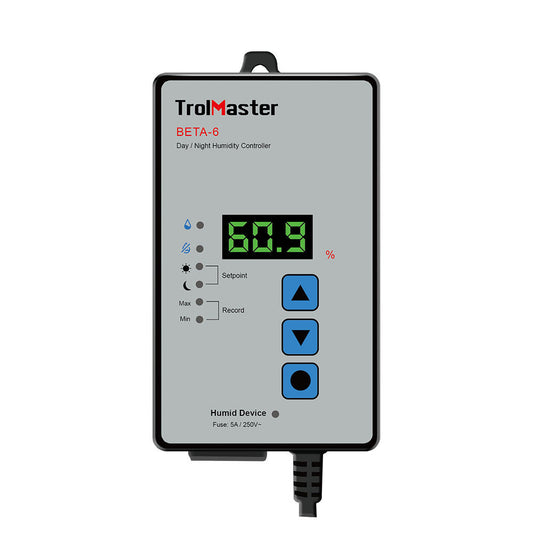Trolmaster Digital Day/Night Humidity 110V Controller Beta-6 - ohne Adapter (Schuko DE Endstück) Trolmaster