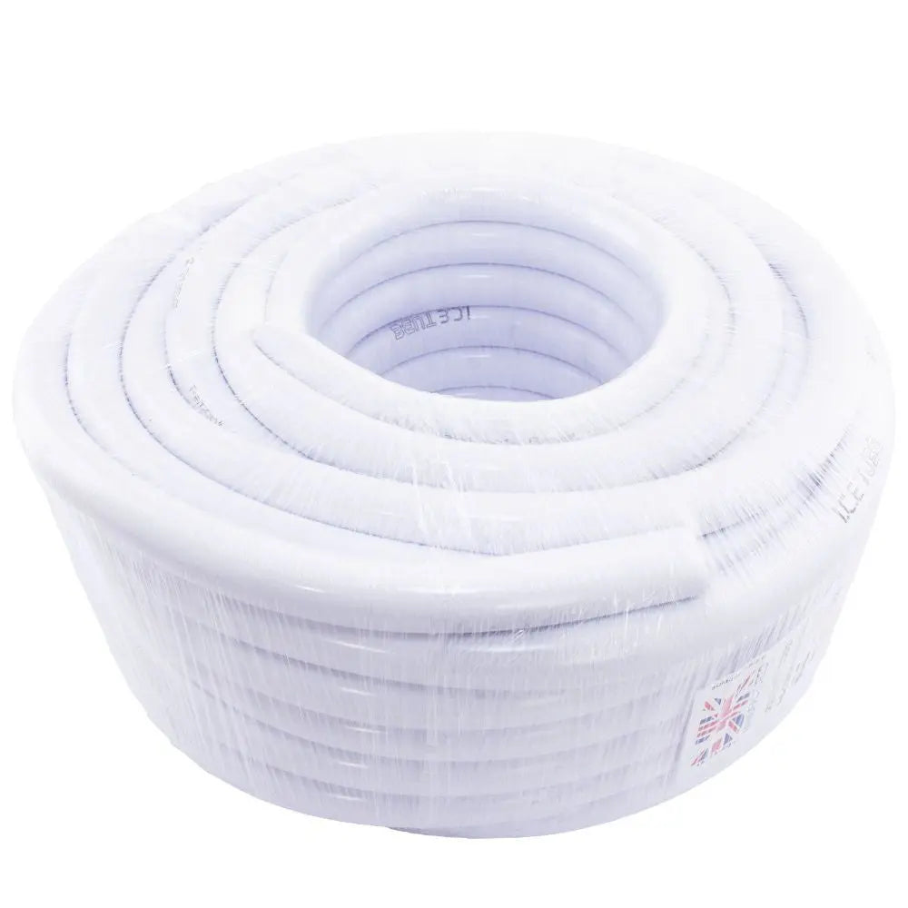 Icetube weiß Flexi Schlauch Durchmesser 19 mm - Rolle ROLE 30 m Growmarket