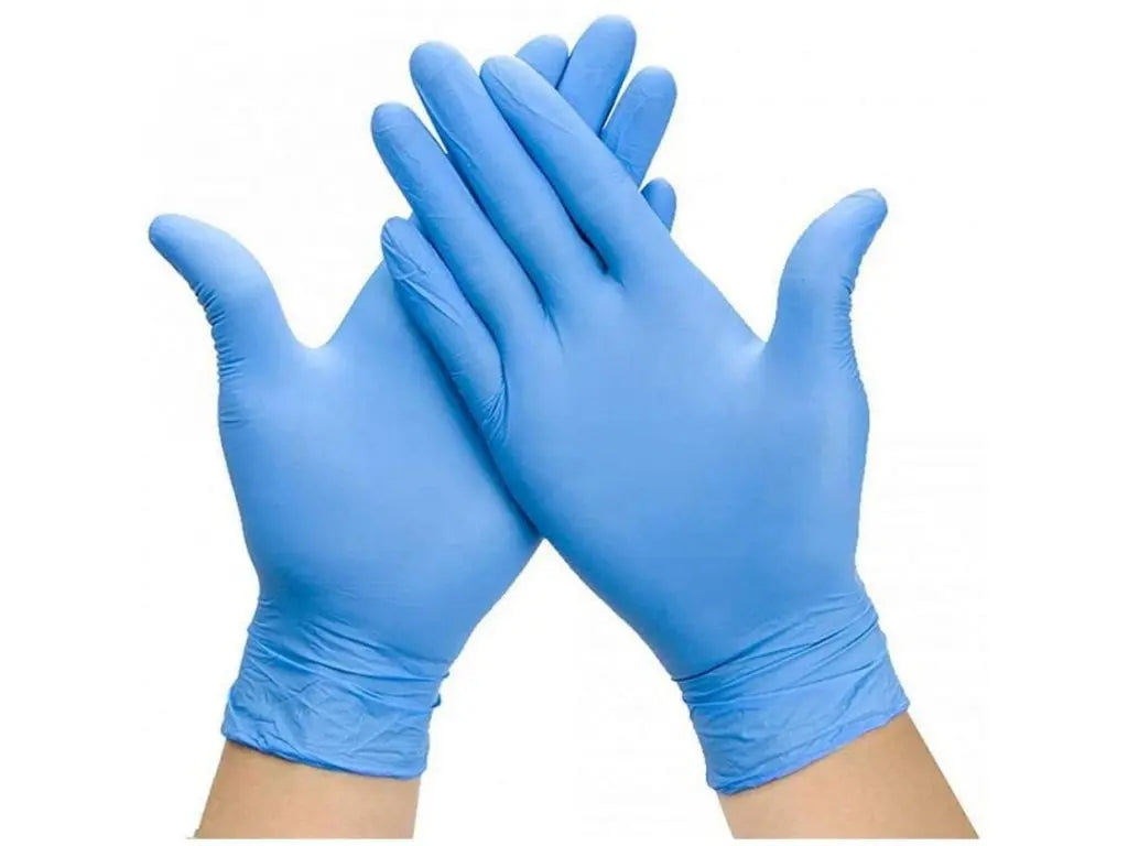 Nitril-Handschuhe blau M, Packung mit 100 Stück EasyGrow