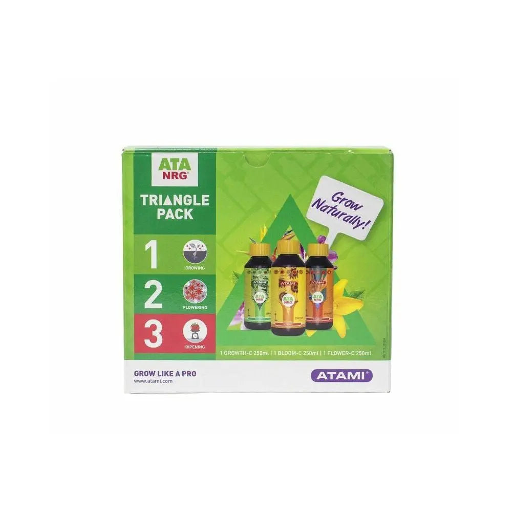 Atami ATA NRG Dreieckspack 750 ml, Düngemittel-Kit Atami