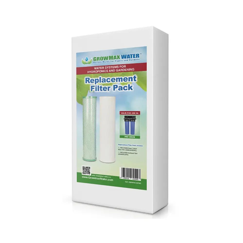 Growmax Water Pro Grow 2000 l/h, Set mit 2 Ersatzfiltern GrowMax