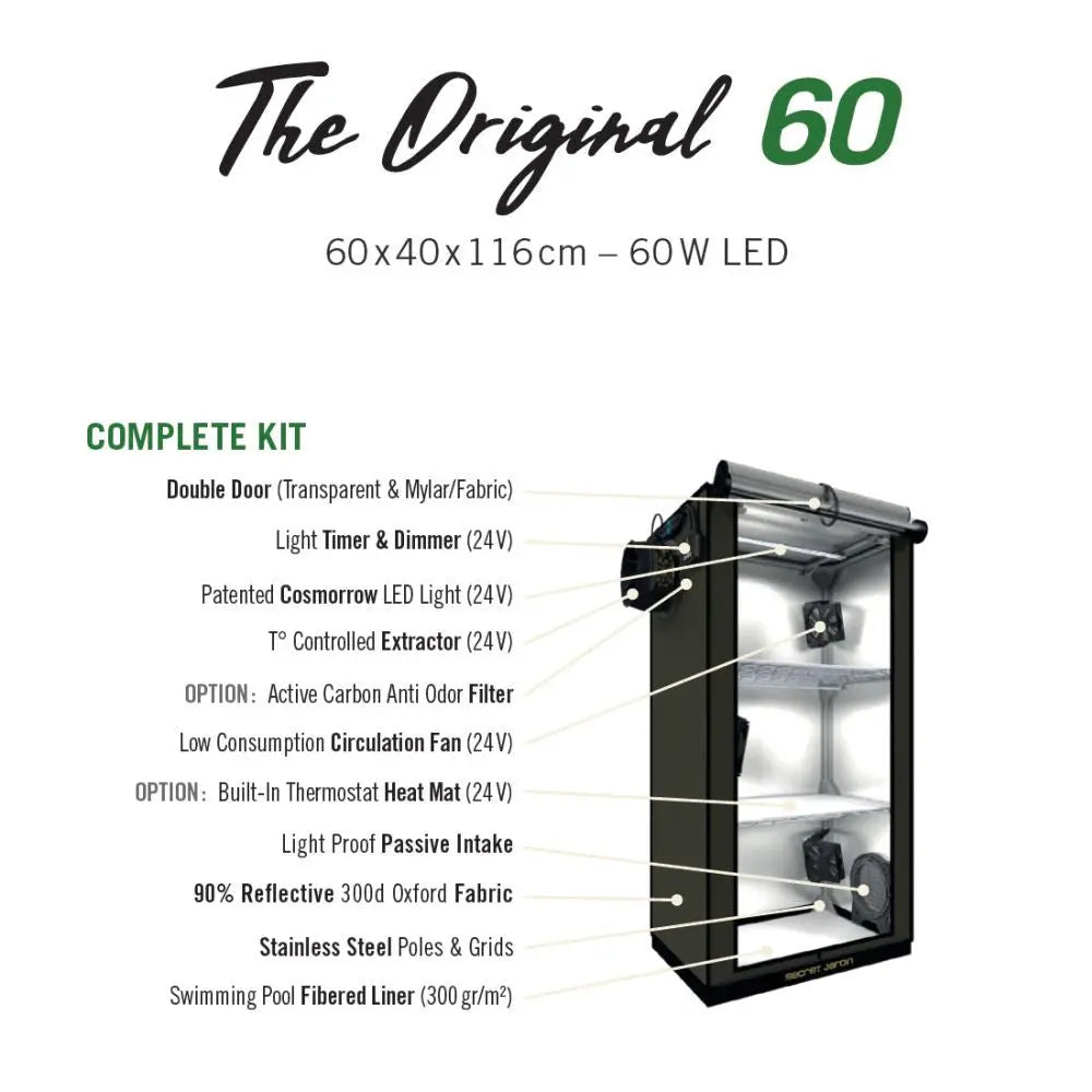 Secret Jardin GR60 The Original 60x40x116 cm Secret Jardin