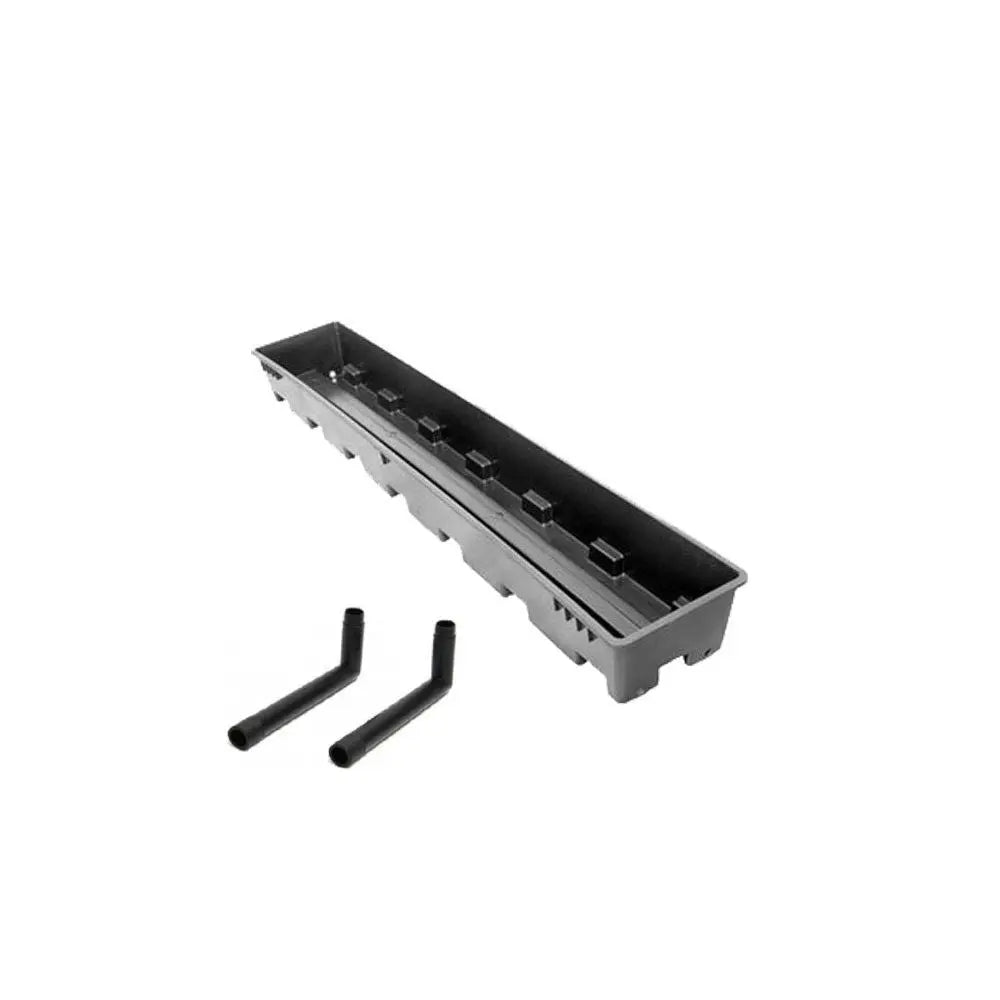 Libra Behälter 103x18x10 cm mit 2x L Abfluss Growmarket