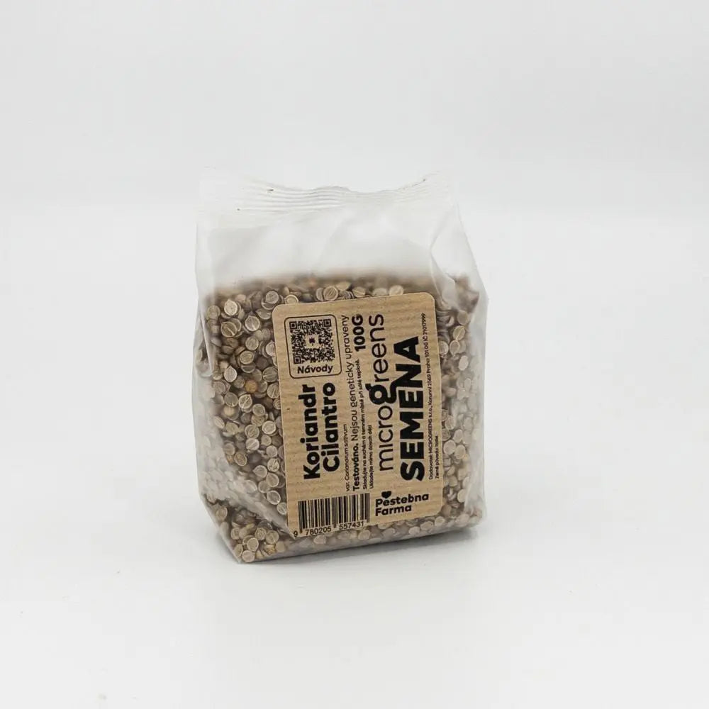 Pestebna Koriander für Mikrogrüns, 100 g P?stebna Farma