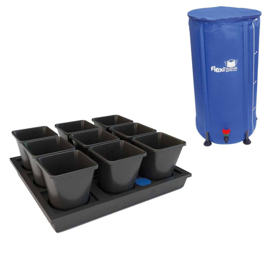 AutoPot Auto9 XL systém v?. 100L Flexitank Autopot
