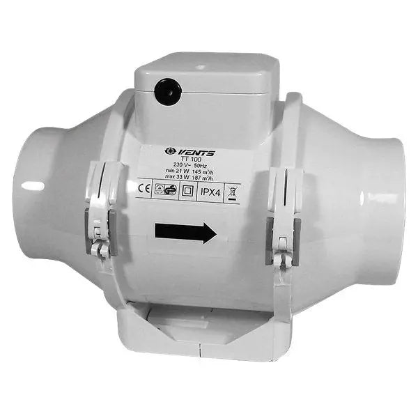 Vents TT 100 mm - 145/187 m3/Std. Vents