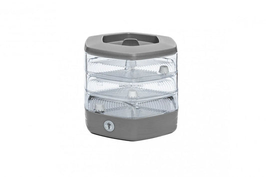 Mungo - Keimende Schale aus grauem Stein PLASTKON