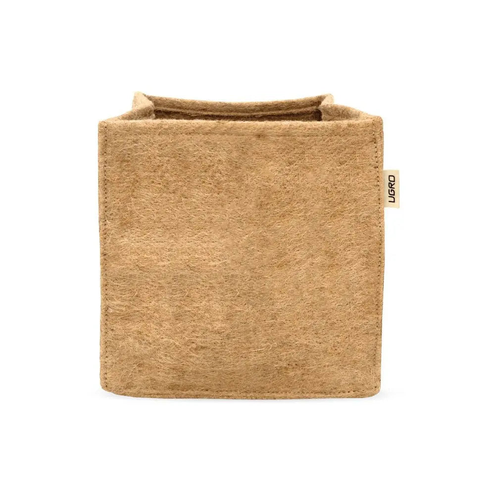 U Gro Jute Square Blumentopf 9x9x9 cm - 8 l U Gro