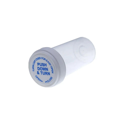 Medic Conservation plastic jar transparent 45x97 mm, 1 Stk. Headshop