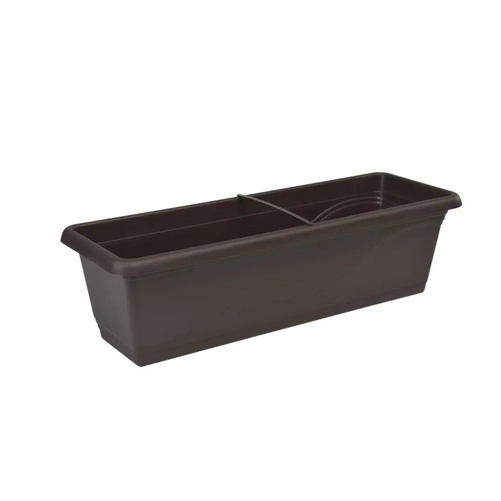 Plastkon Blumenkasten Extra Flor Brown, 80x20.5x17 cm PLASTKON