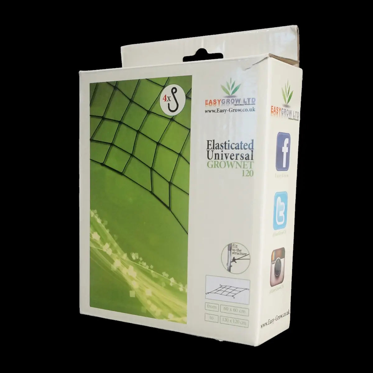 GROWNET Support Network elastic, adjustable 60-120 cm EasyGrow